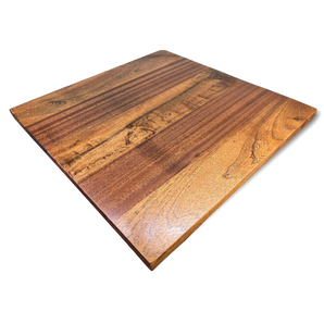 Outdoor Mahogany Face Grain (Wide Plank) Wood Tabletops