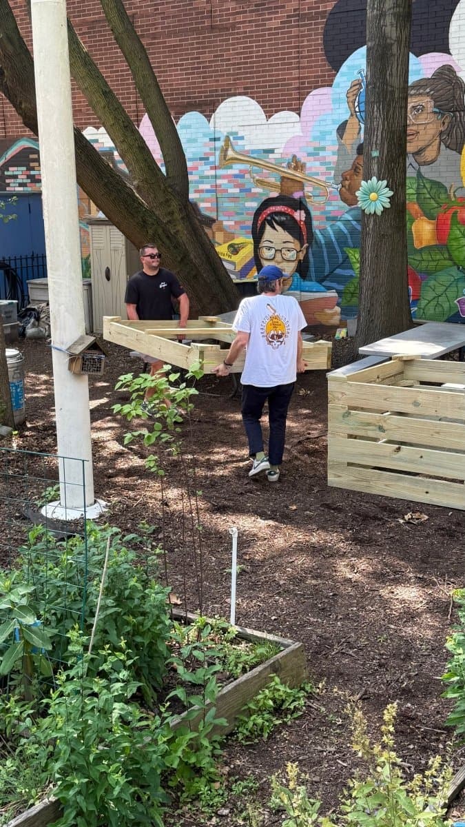 Case Study: Flower Boxes for a Brooklyn School Garden