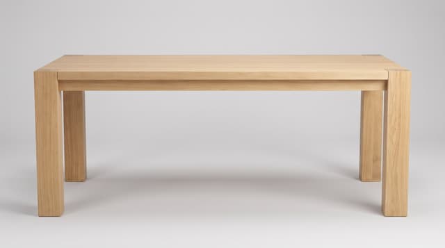 European Oak dining table — the Balkan Dining Table