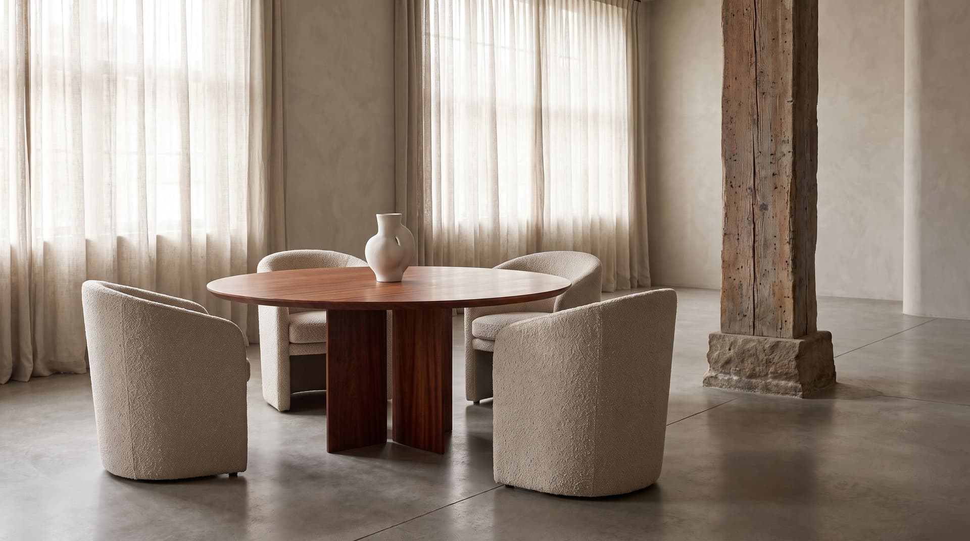 Kouper Round Dining Table