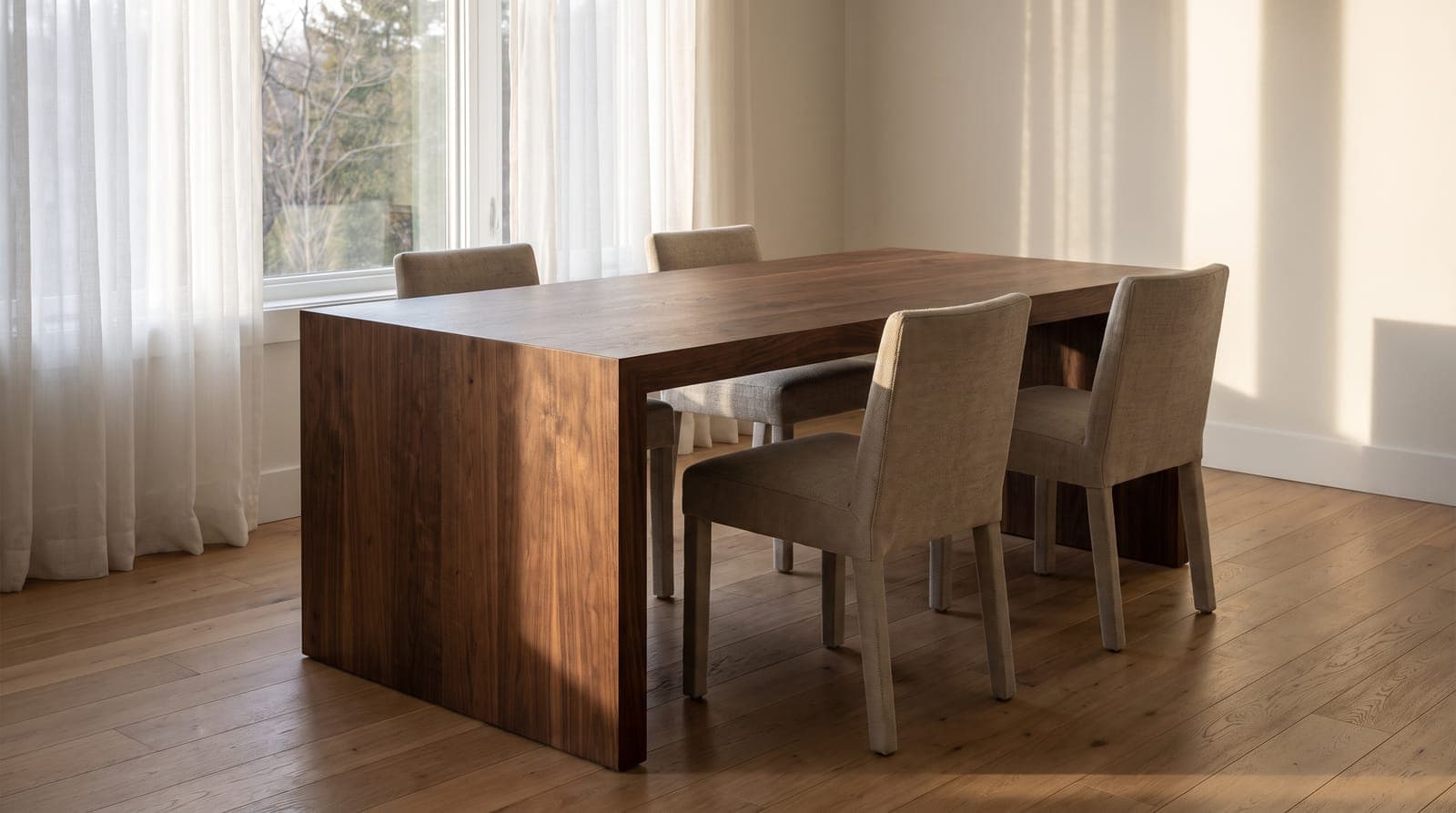 Waterfall Dining Table