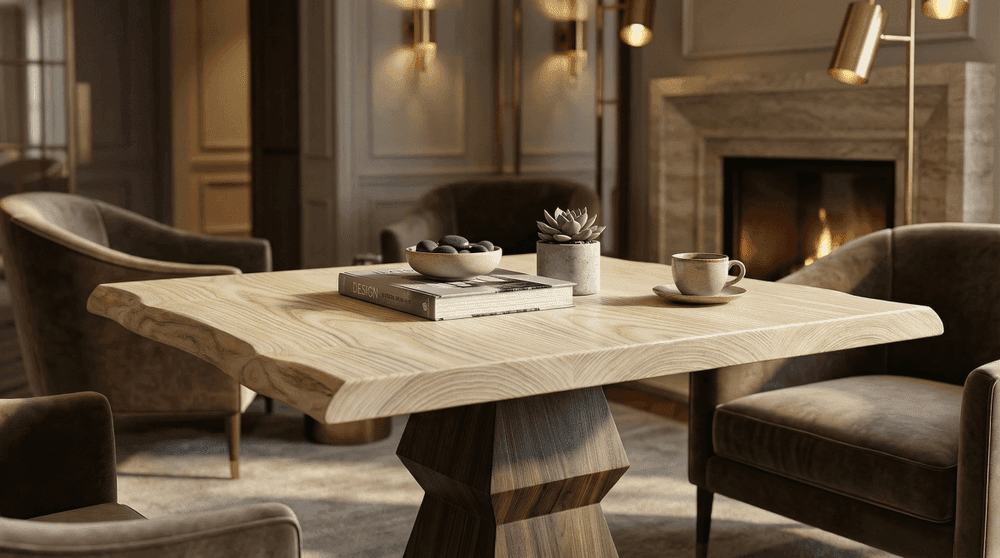 Ash Live Edge Tabletops