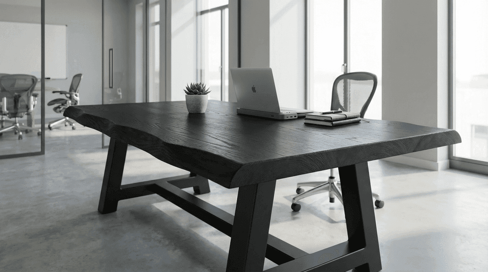 Black Oak Live Edge Wood Tabletops