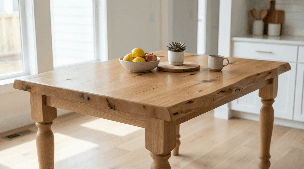 Knotty Alder Live Edge Tabletops