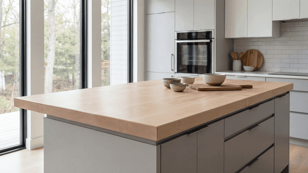 Maple Face Grain Wood Countertops