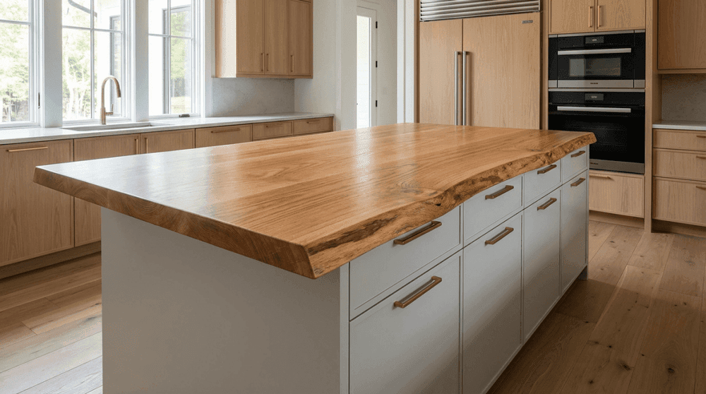 Red Oak Live Edge Countertops