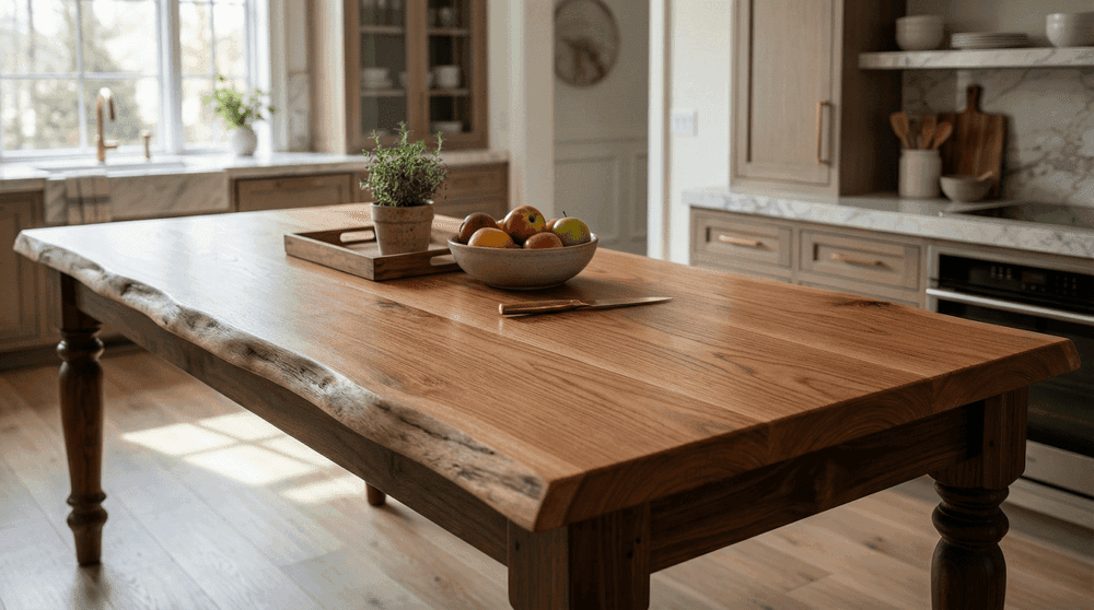 Red Oak Live Edge Tabletops