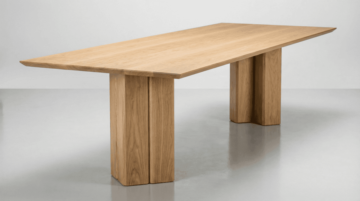 Vekt European White Oak Dining Table