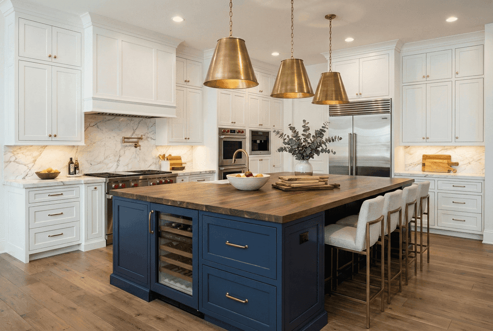 Walnut Face Grain Wood Countertops