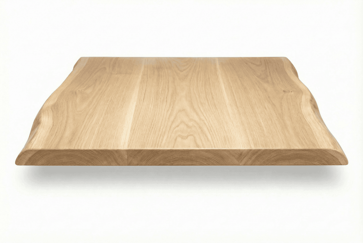 White Oak Live Edge Wood Tabletops