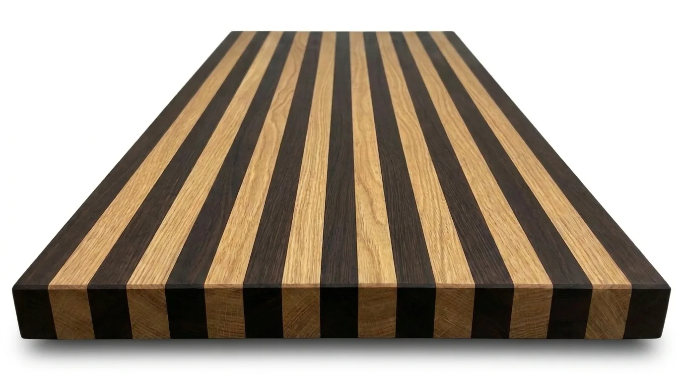 Ash + Walnut Edge Grain Countertops