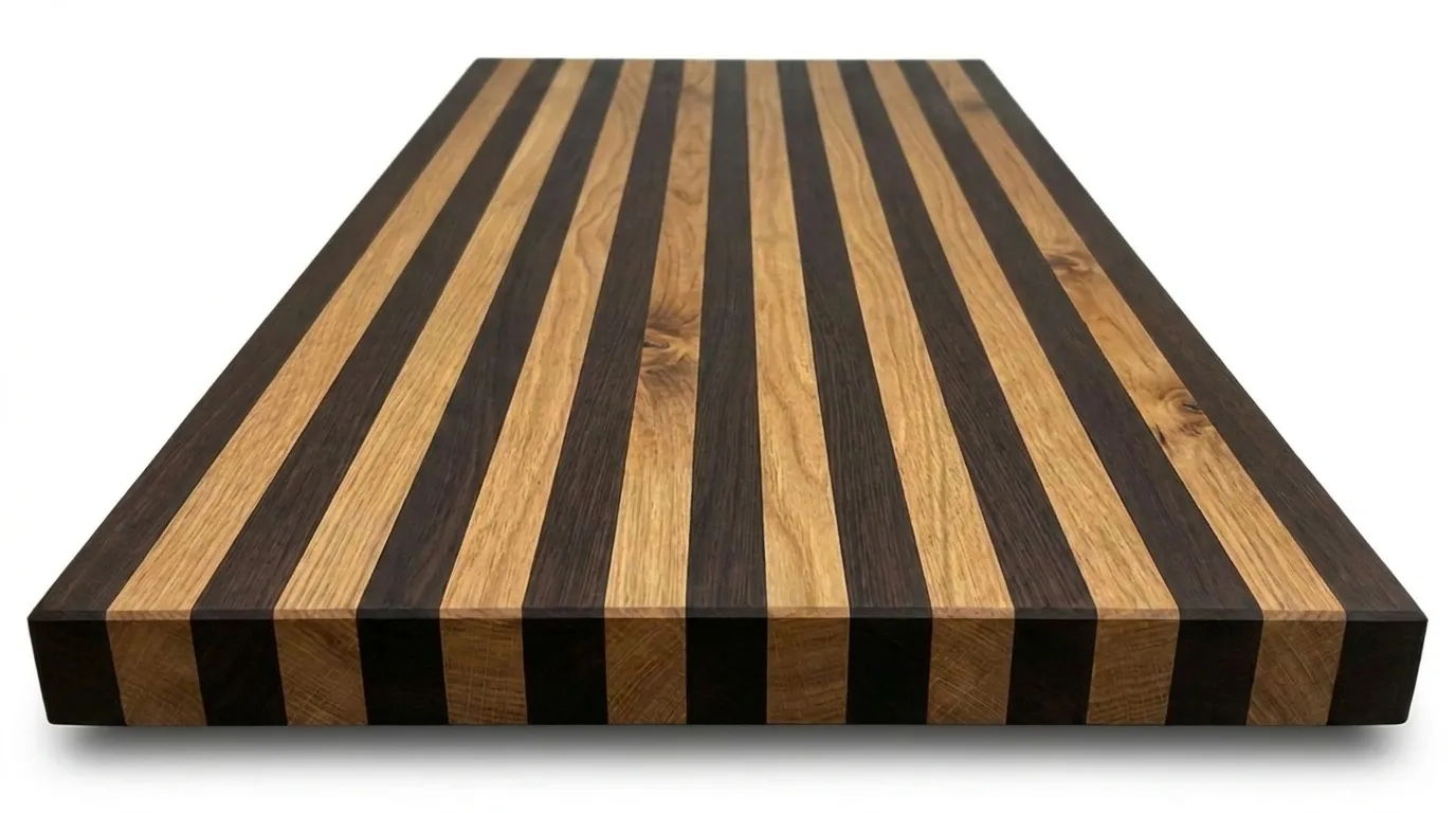 Knotty Alder + Walnut Edge Grain Countertops