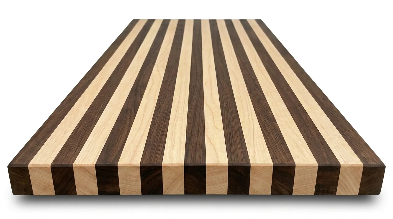 Maple + Walnut Edge Grain Countertops