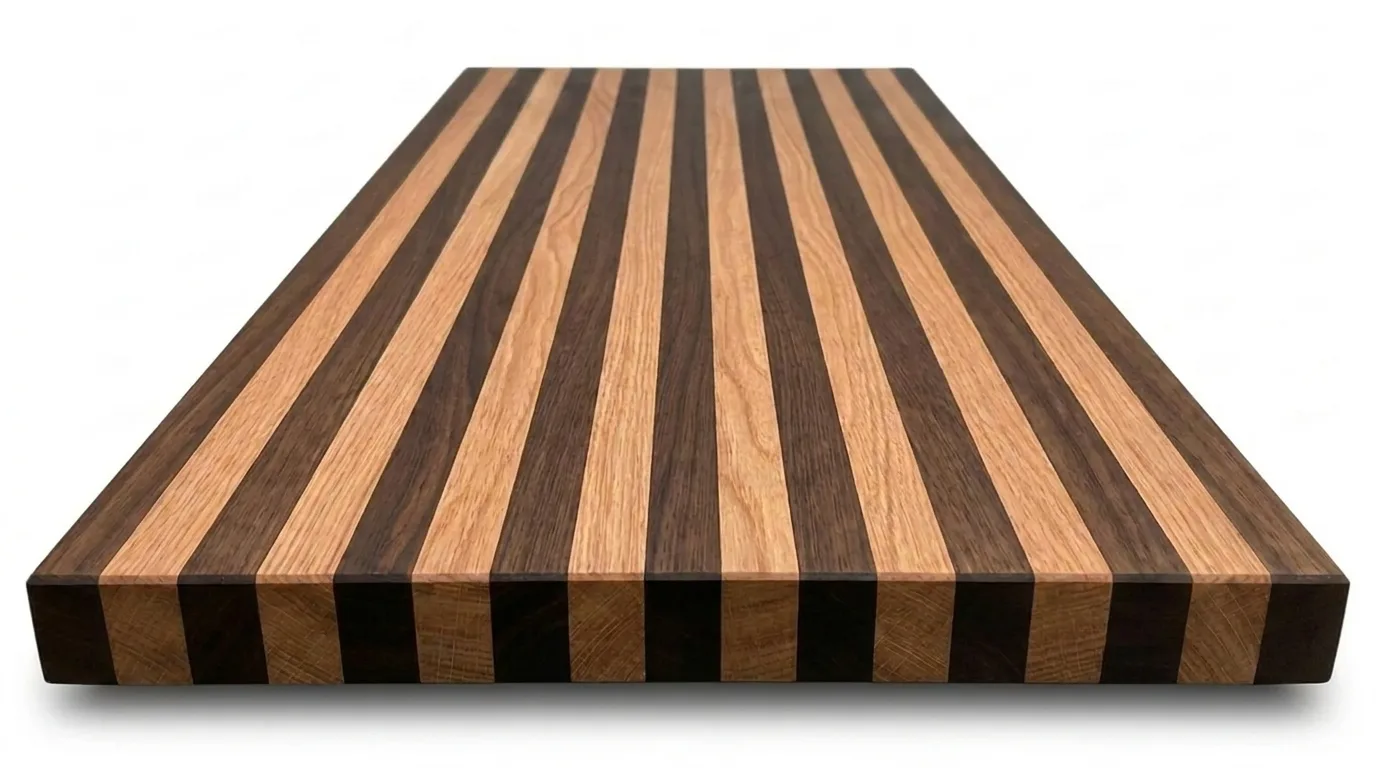 Red Oak + Walnut Edge Grain Countertops