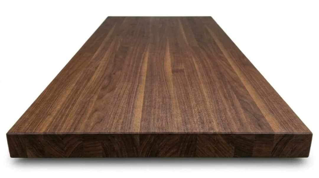 Walnut countertop