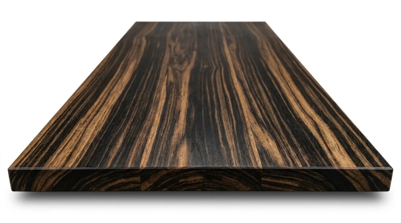 Macassar Ebony Face Grain Wood Countertops