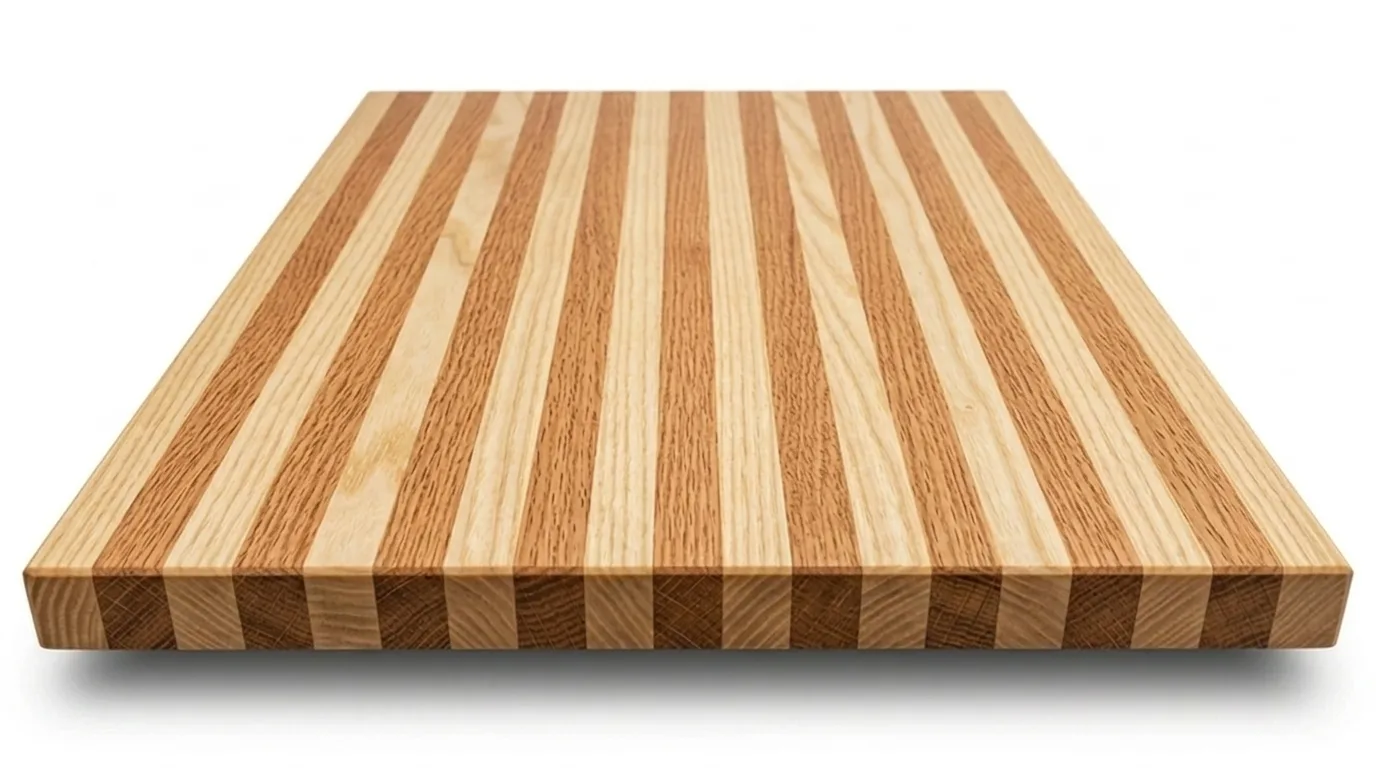 Ash + Red Oak Edge Grain Table Tops