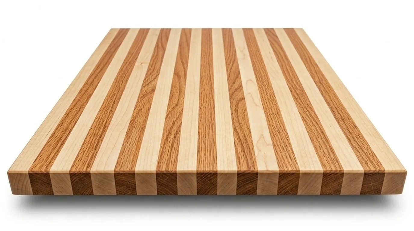 Maple + Red Oak Edge Grain Table Tops