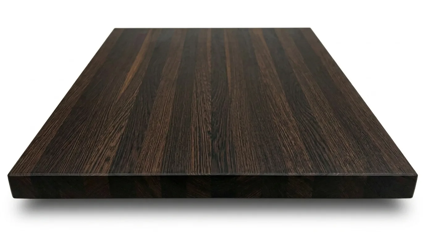 Wenge + White Oak Edge Grain Table Tops