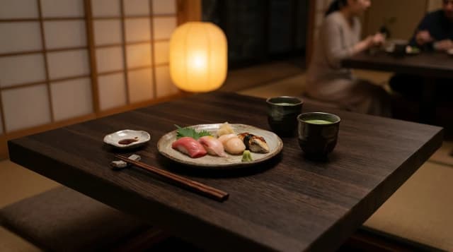 Wenge tabletop in use