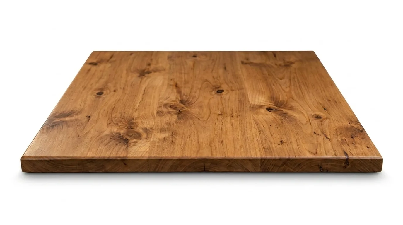 Knotty Alder Face Grain Wood Tabletops