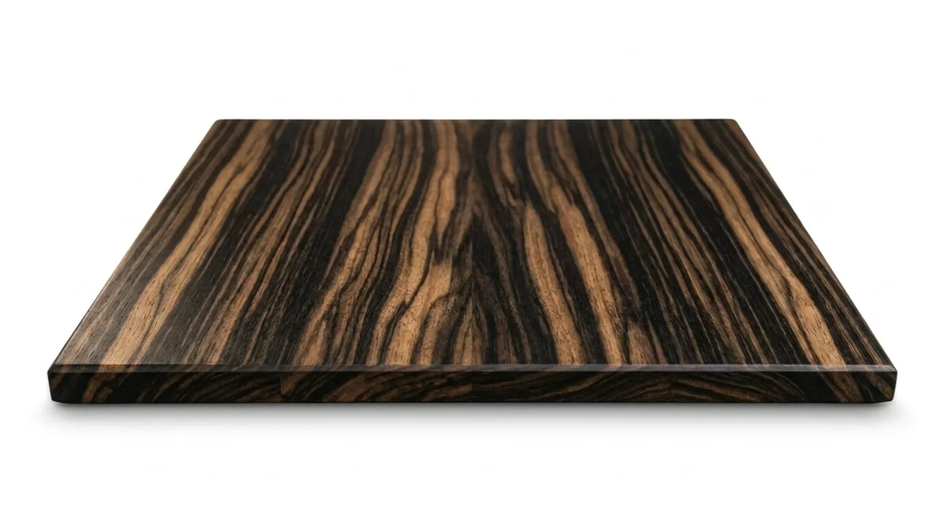 Macassar Ebony Face Grain Wood Tabletops