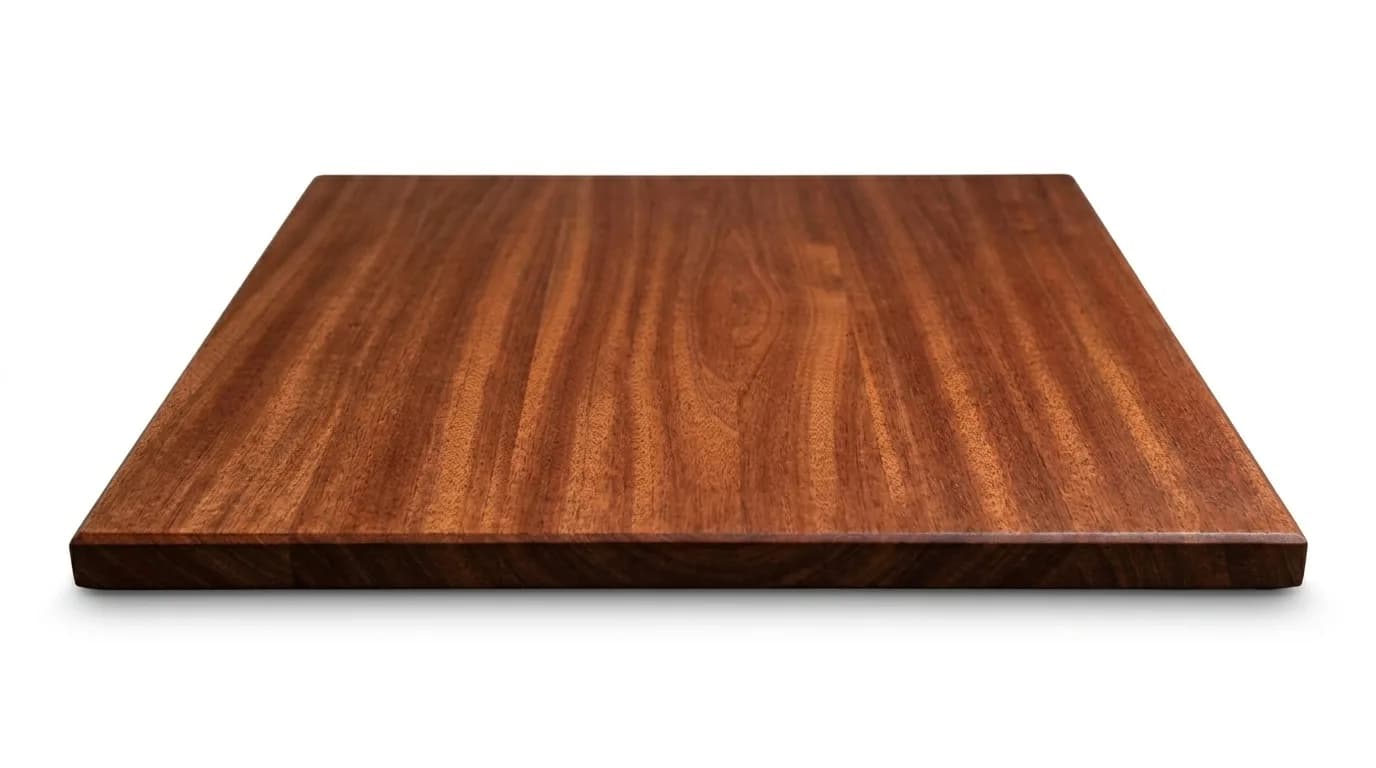 Mahogany Face Grain Wood Tabletops
