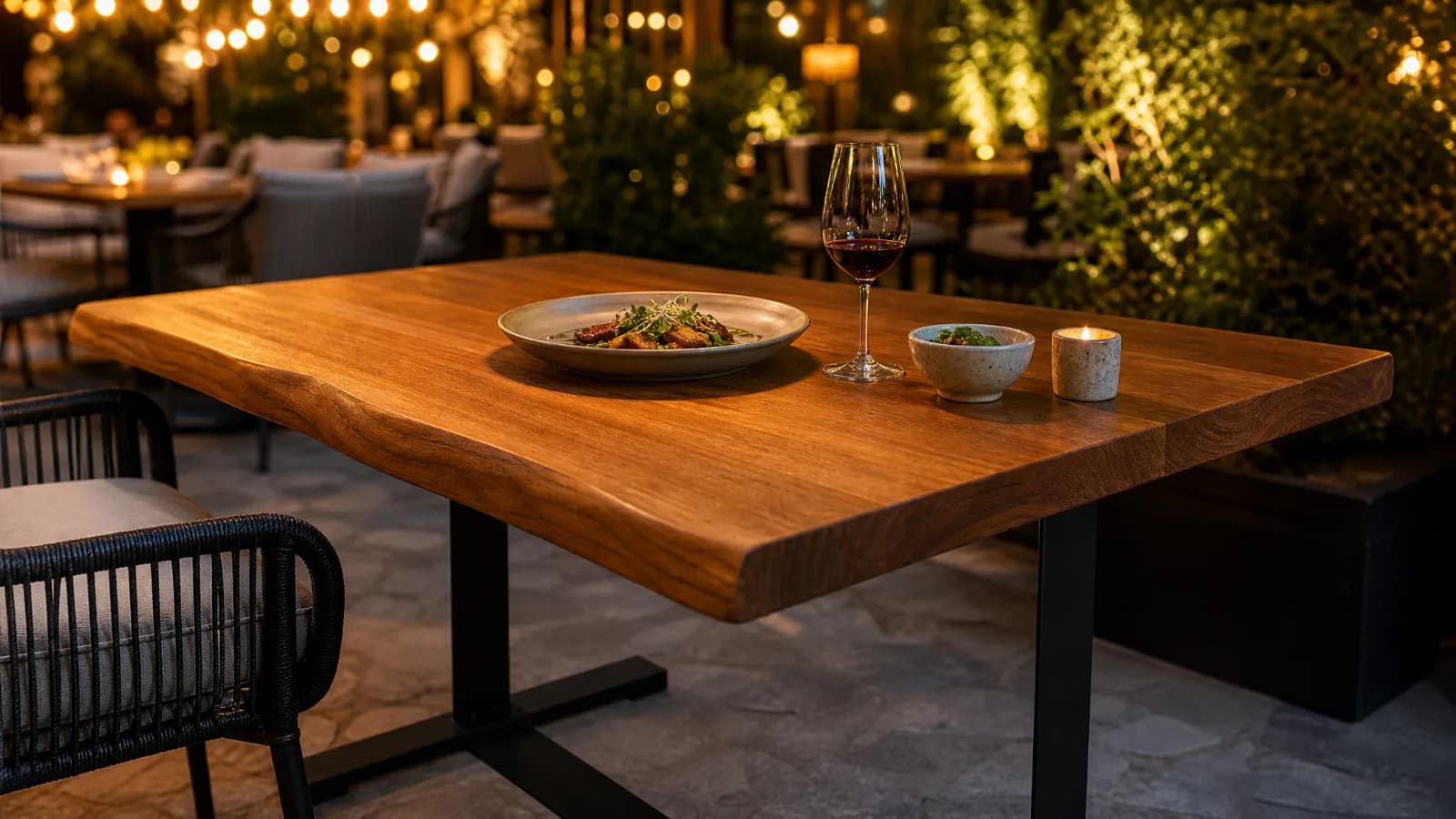 Iroko Live Edge Tabletops