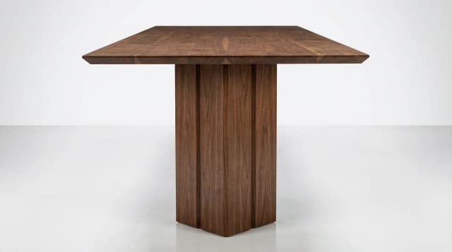 Walnut dining table — the Vekt Dining Table