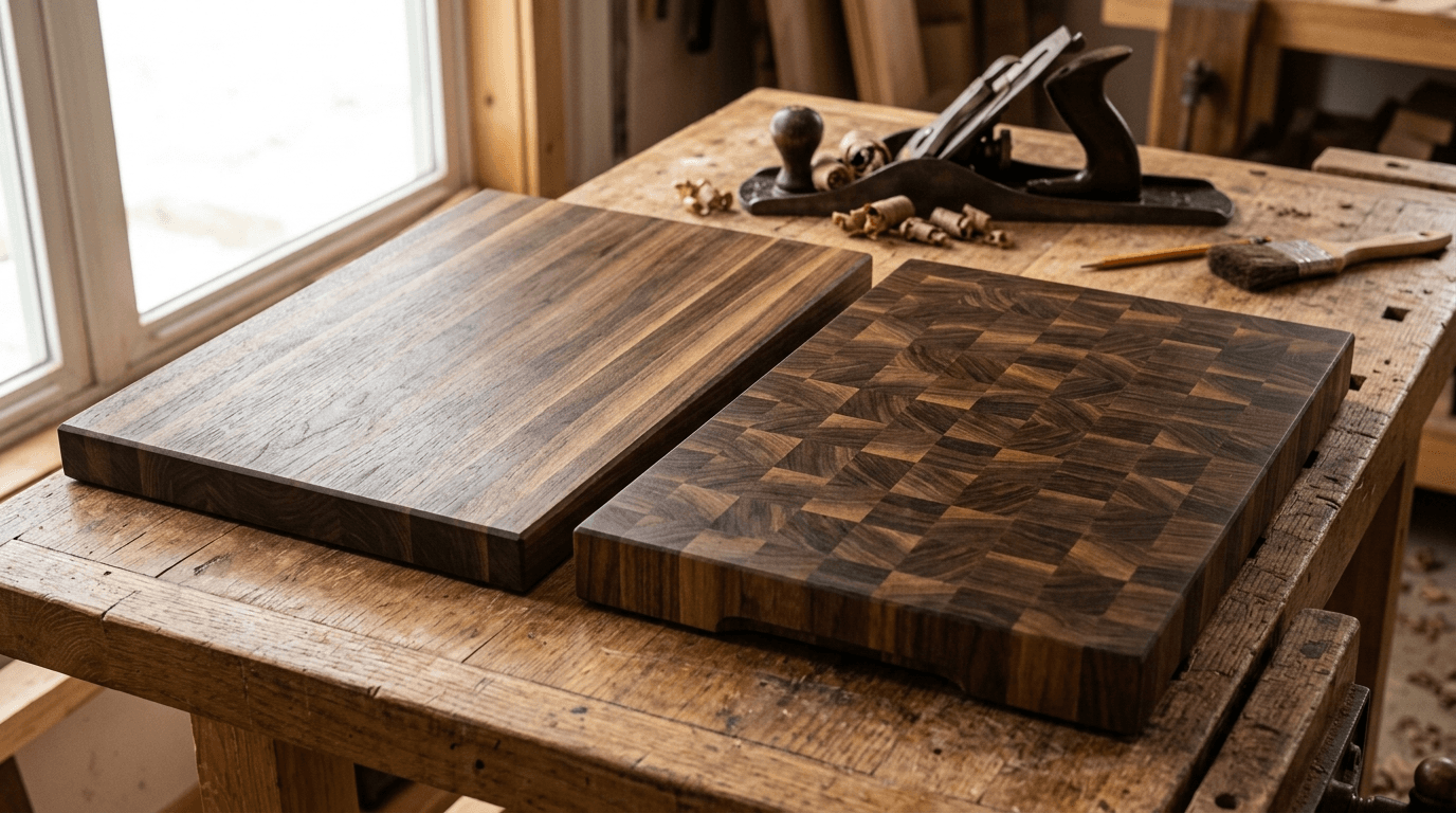 Edge Grain vs End Grain Butcher Block: Which Should You Buy?