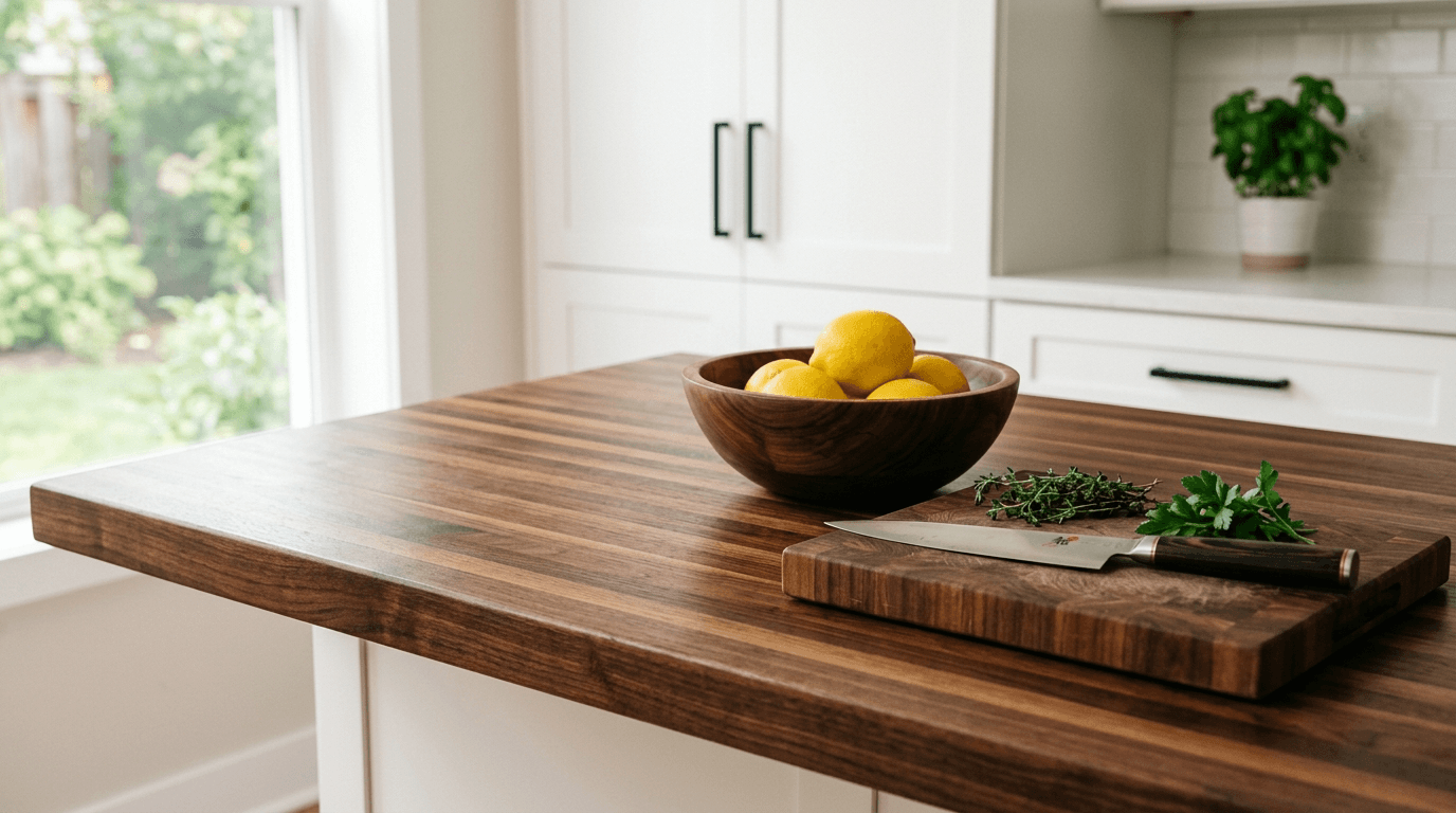 Walnut Butcher Block Countertops: A Buyer’s Guide