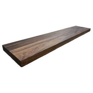 Walnut Hardwood Floating Shelves