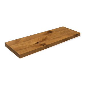 Knotty Alder Hardwood Floating Shelves